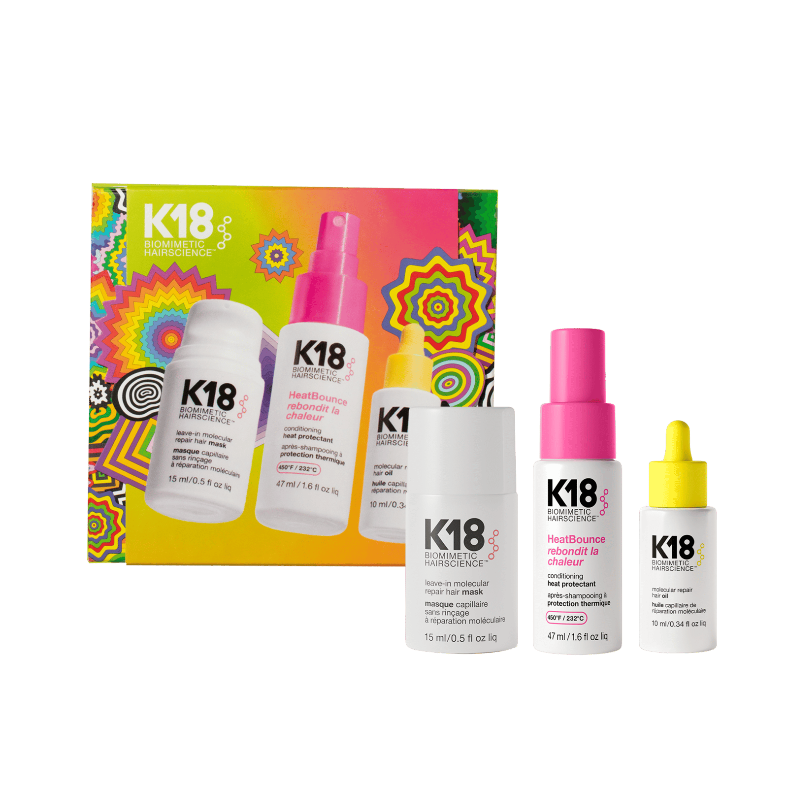 K18 Repair, Protect + Smooth Set