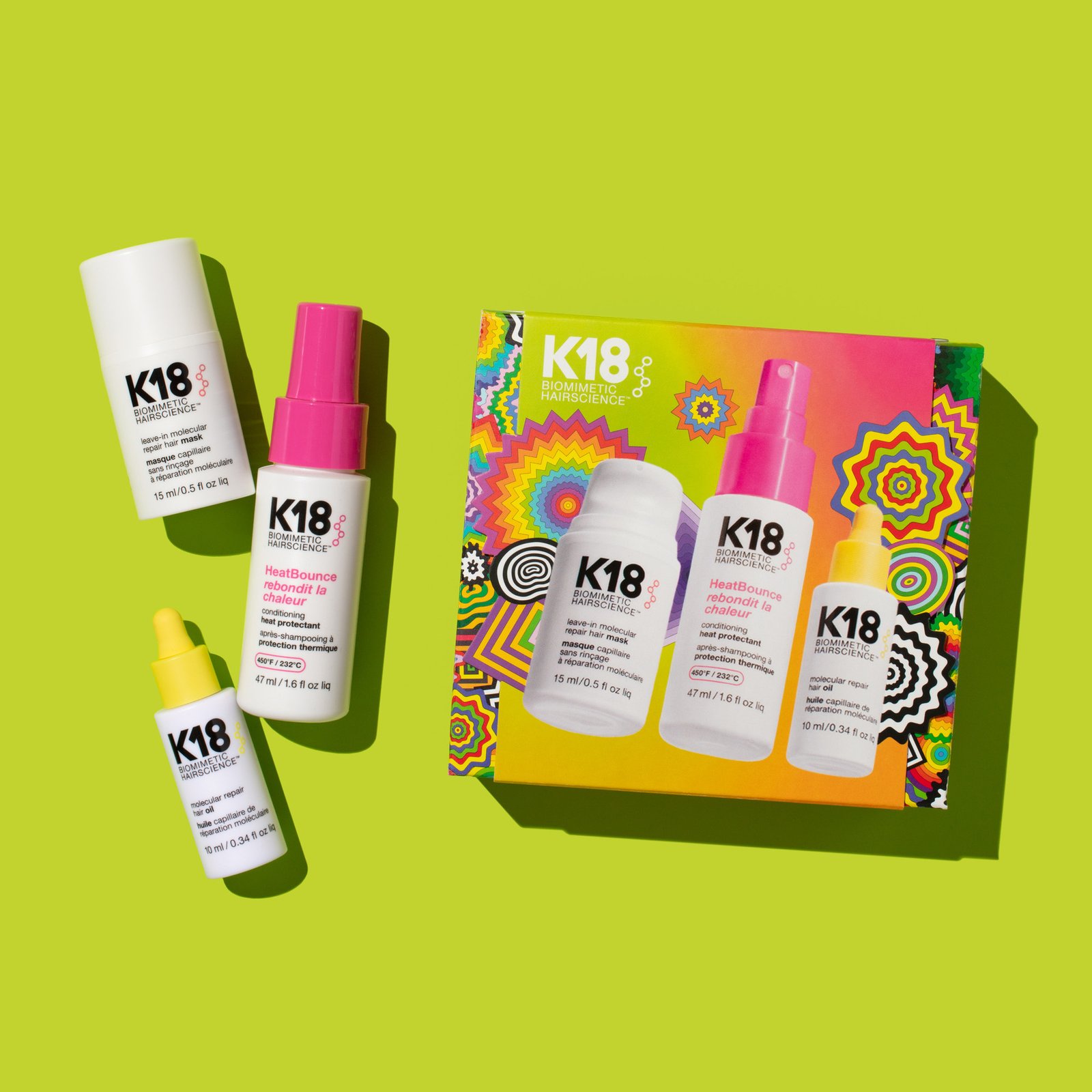 K18 Repair, Protect + Smooth Set