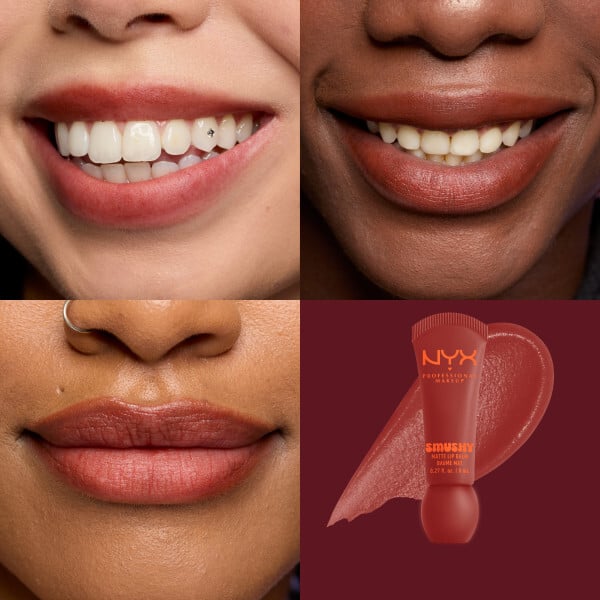 NYX Professional Makeup Smushy Matte Läppbalsam 7 Swipe 2 Smooth 8 ml