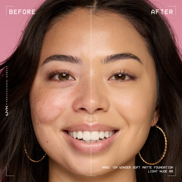 NYX Professional Makeup Make Em Wonder Foundation 09 Light Nude 30 ml