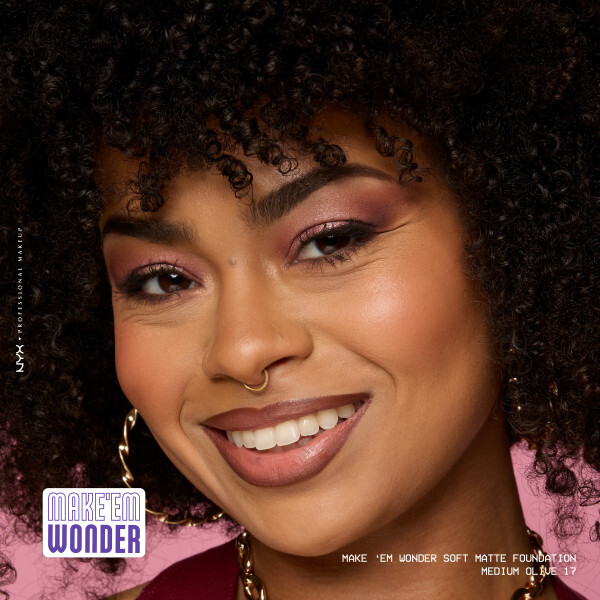 NYX Professional Makeup Make Em Wonder Foundation 17 Medium Olive 30 ml