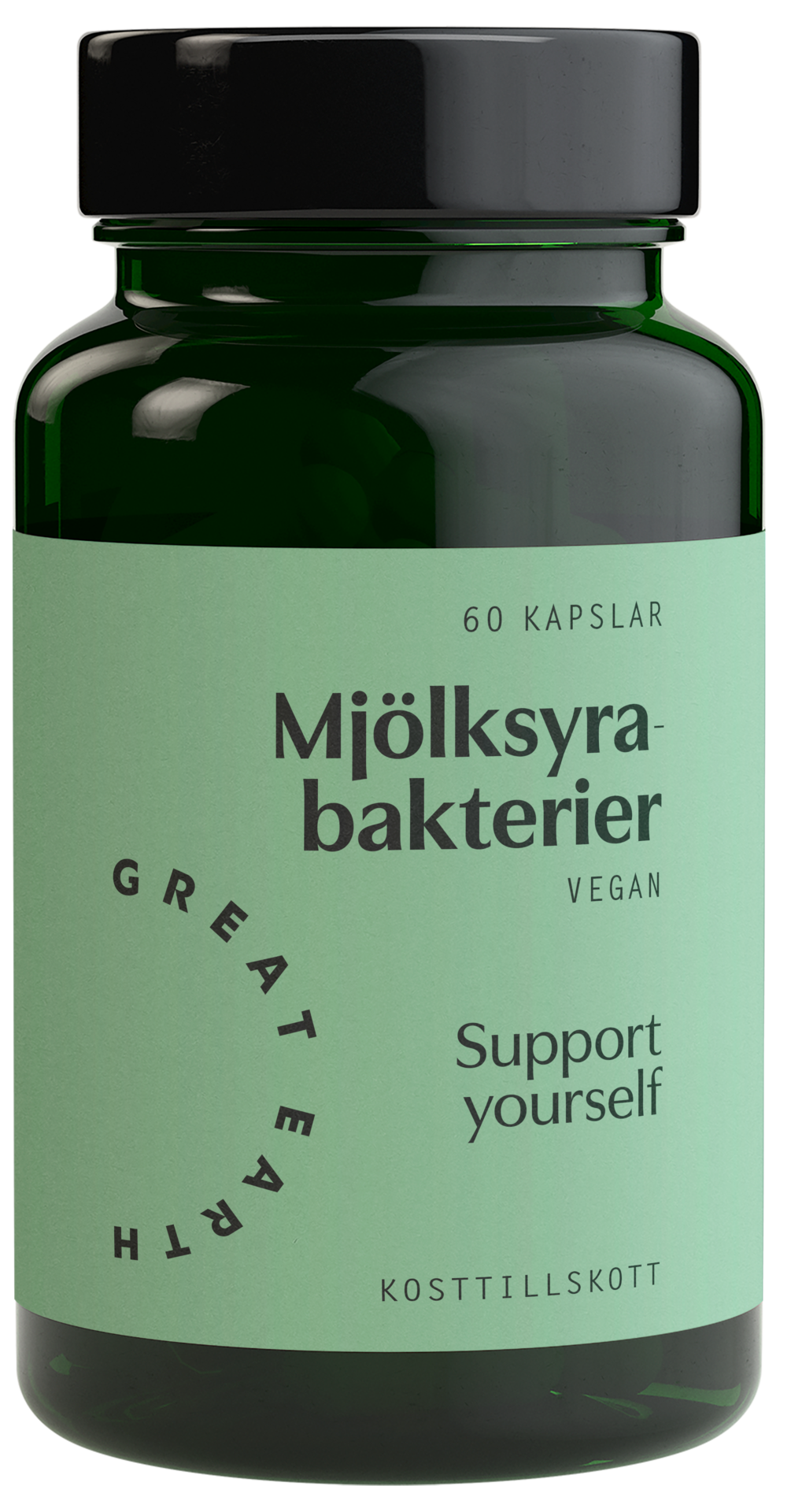 Great Earth Mjölksyrabakterier 60 kapslar