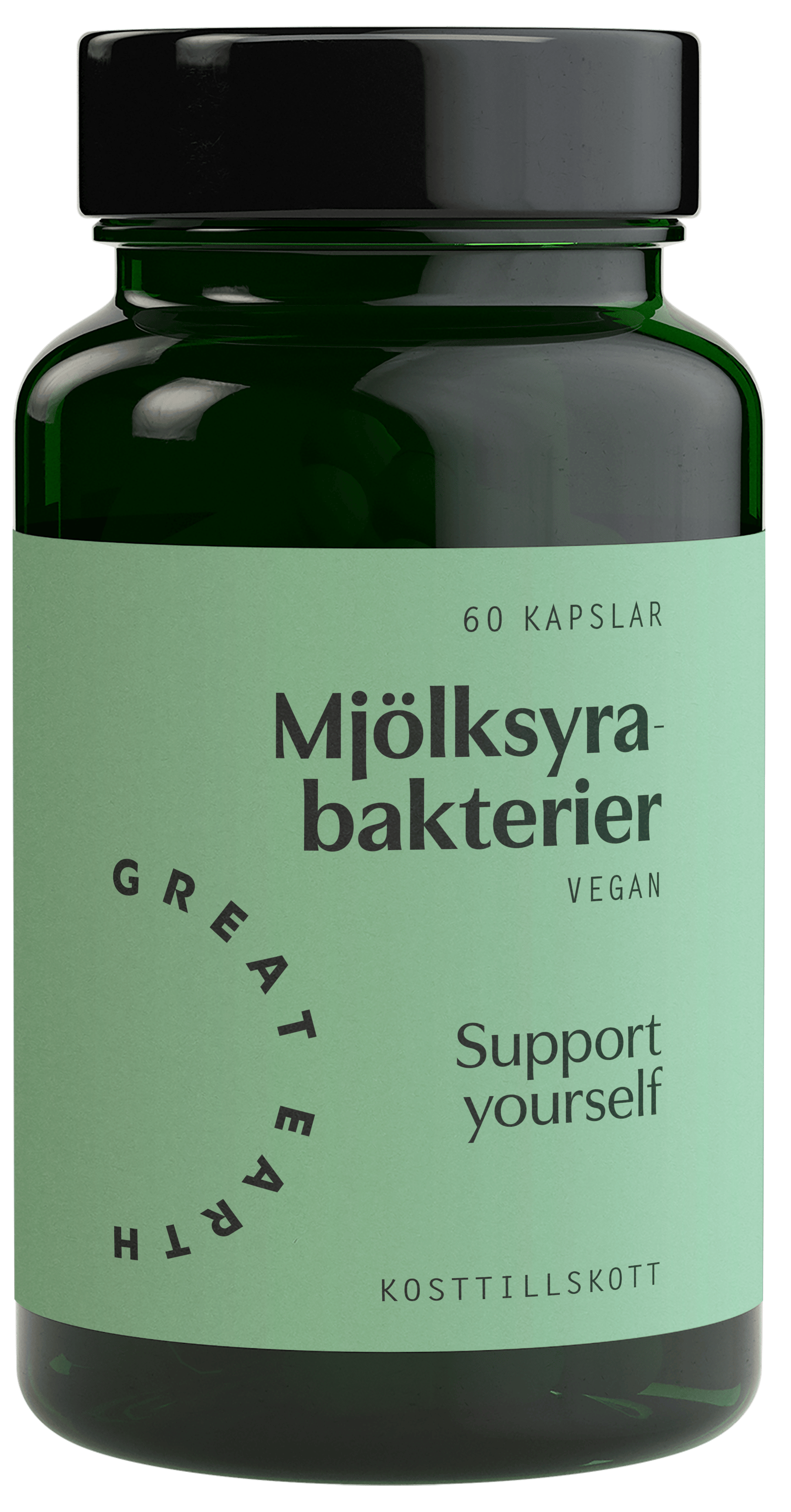 Great Earth Mjölksyrabakterier 60 kapslar