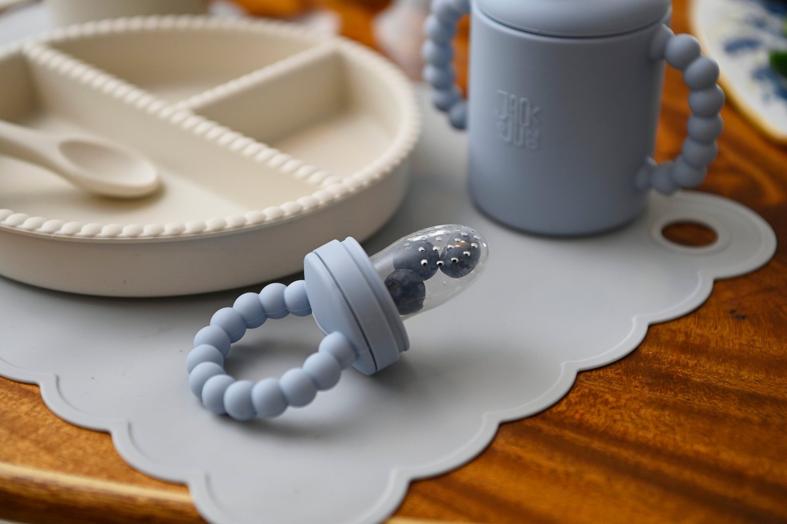 Jack o Juno Bubble Fruktnapp Pale Blue