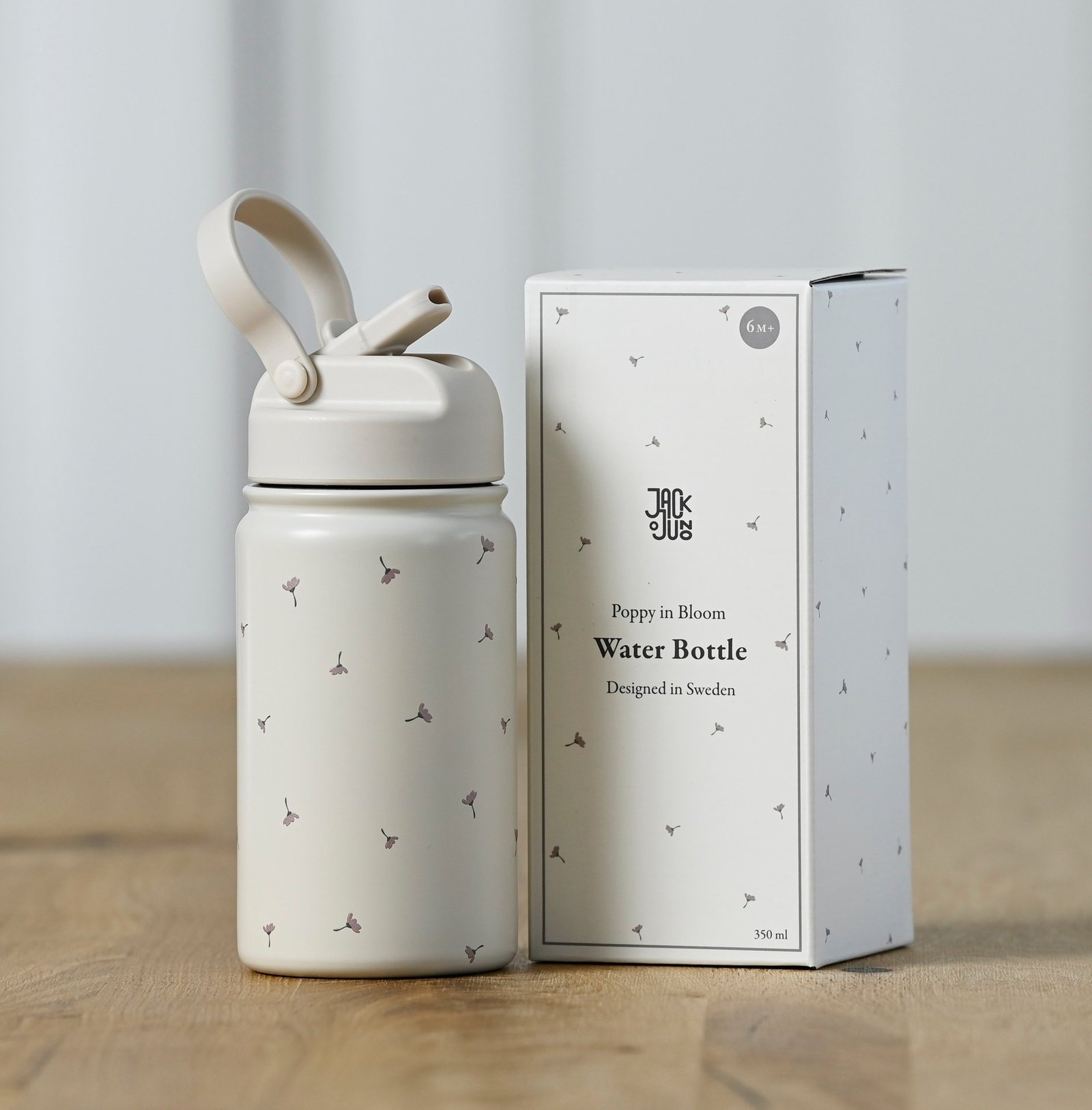 Jack o Juno Vattenflaska Poppy in Bloom