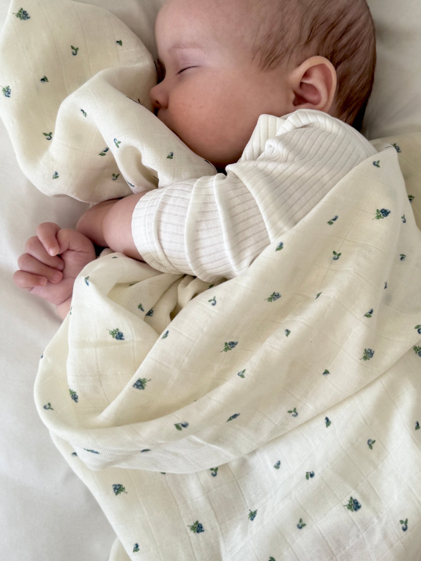 Jack o Juno Muslinfilt Berry Blue