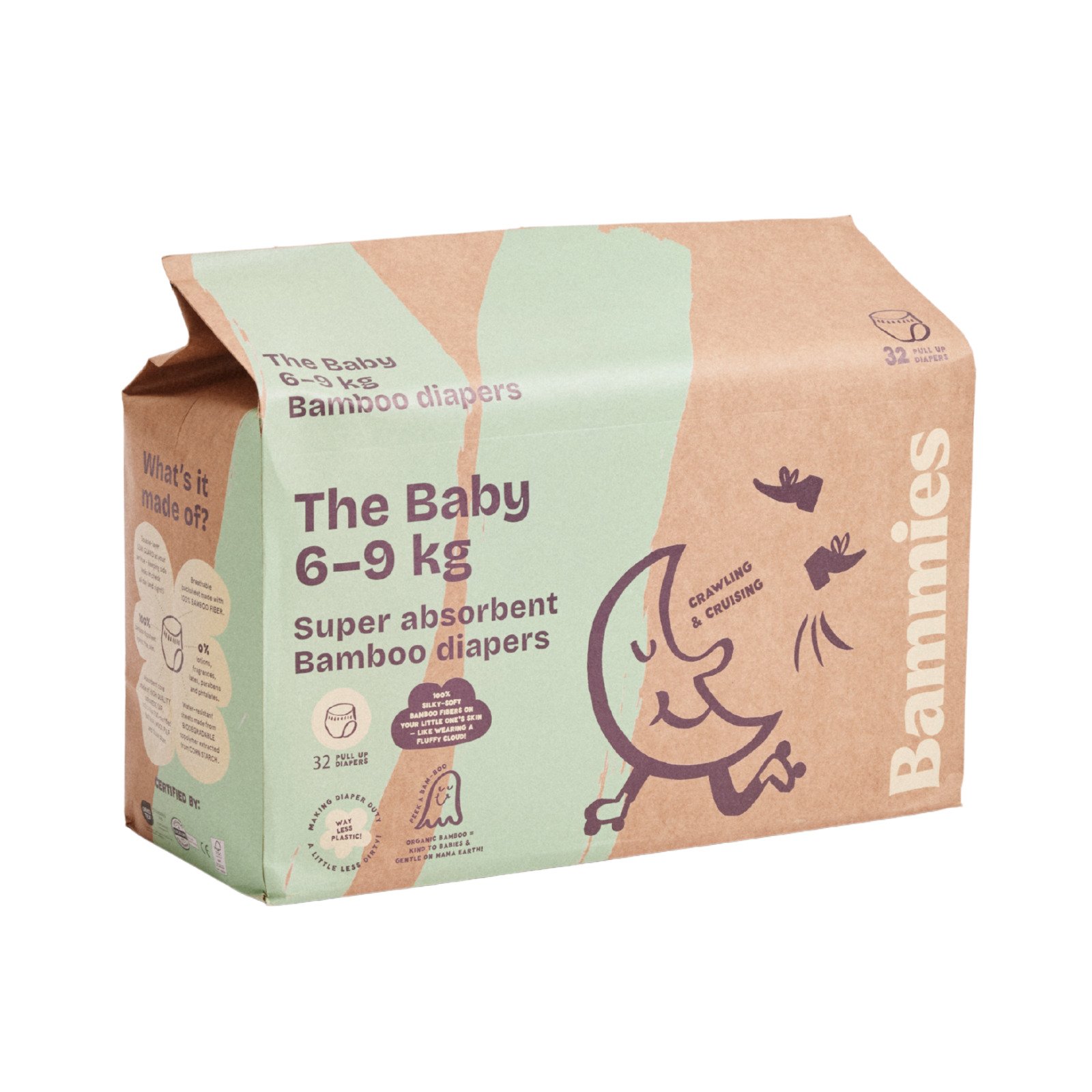 Bammies Bambublöjor Byxblöjor The Baby 32 st