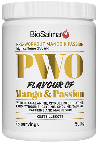 BioSalma PWO Mango och Passionsfrukt 500 g