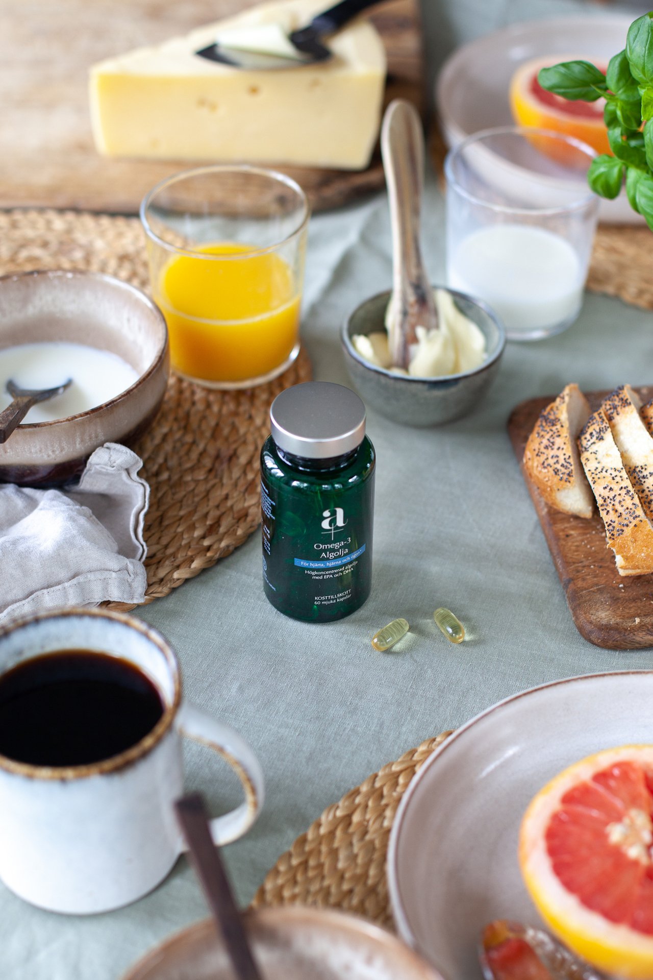 A+ Omega-3 Algolja 60 mjuka kapslar