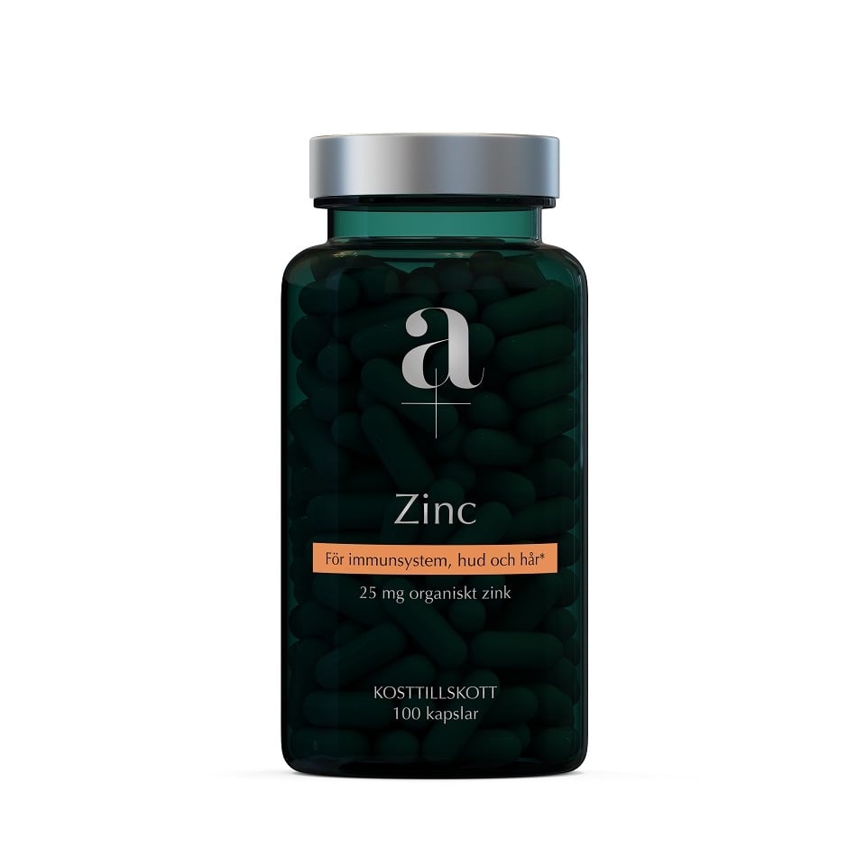 A+ Zinc 100 kapslar