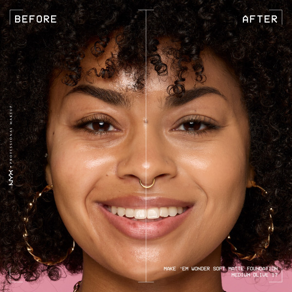 NYX Professional Makeup Make Em Wonder Foundation 17 Medium Olive 30 ml