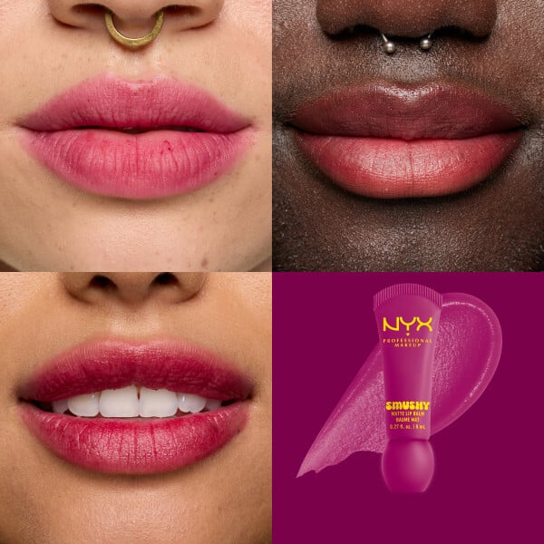 NYX Professional Makeup Smushy Matte Läppbalsam 12 Silly Sippin 8 ml