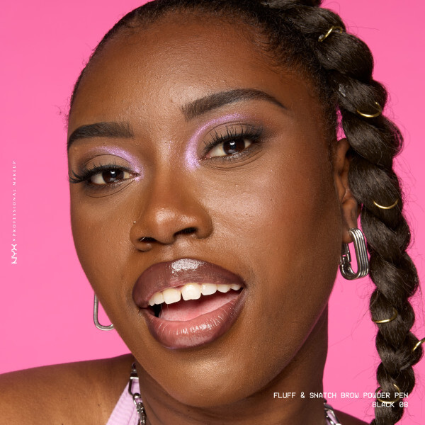 NYX Professional Makeup Fluff N Snatch Brow Powder Pen 08 Black 1 g