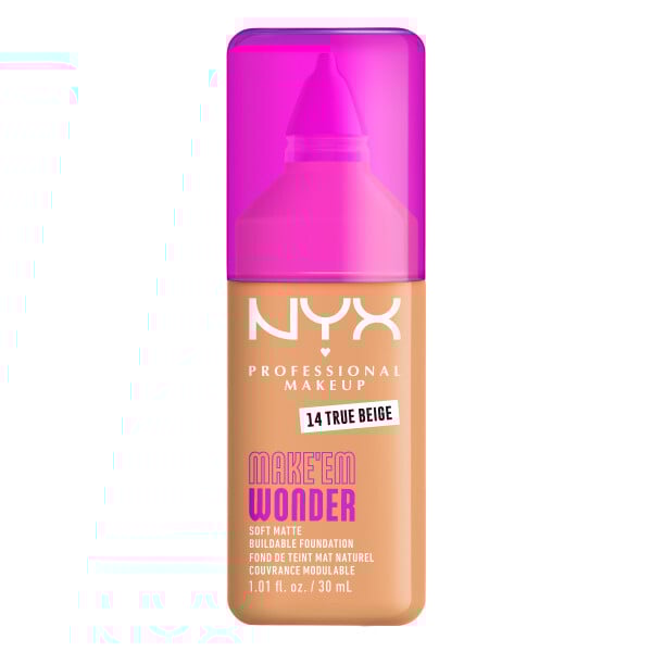 NYX Professional Makeup Make Em Wonder Foundation 14 True Beige 30 ml