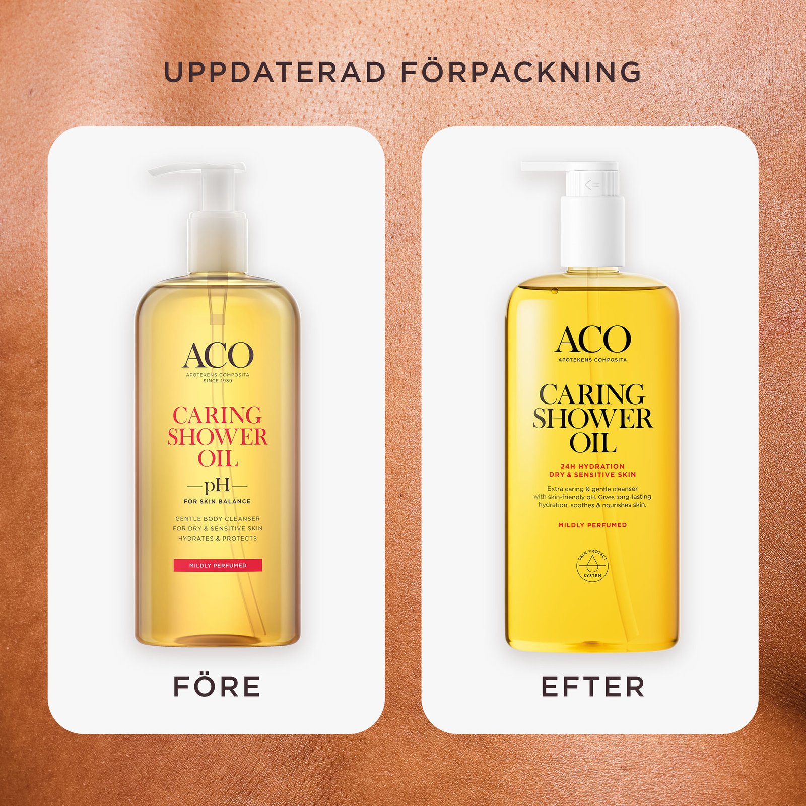 ACO Body Caring Shower Oil P 400 ml