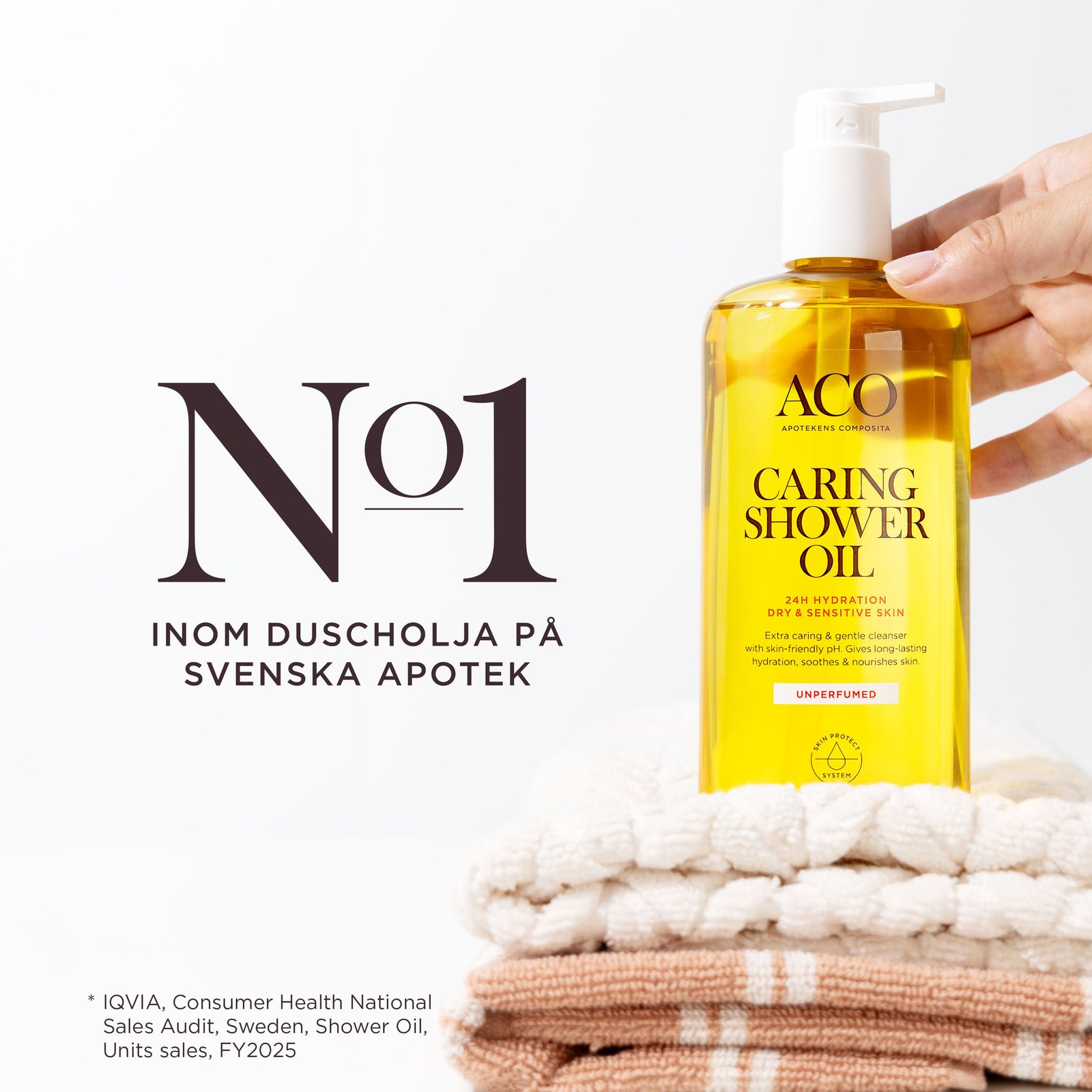 ACO Body Caring Shower Oil NP 400 ml