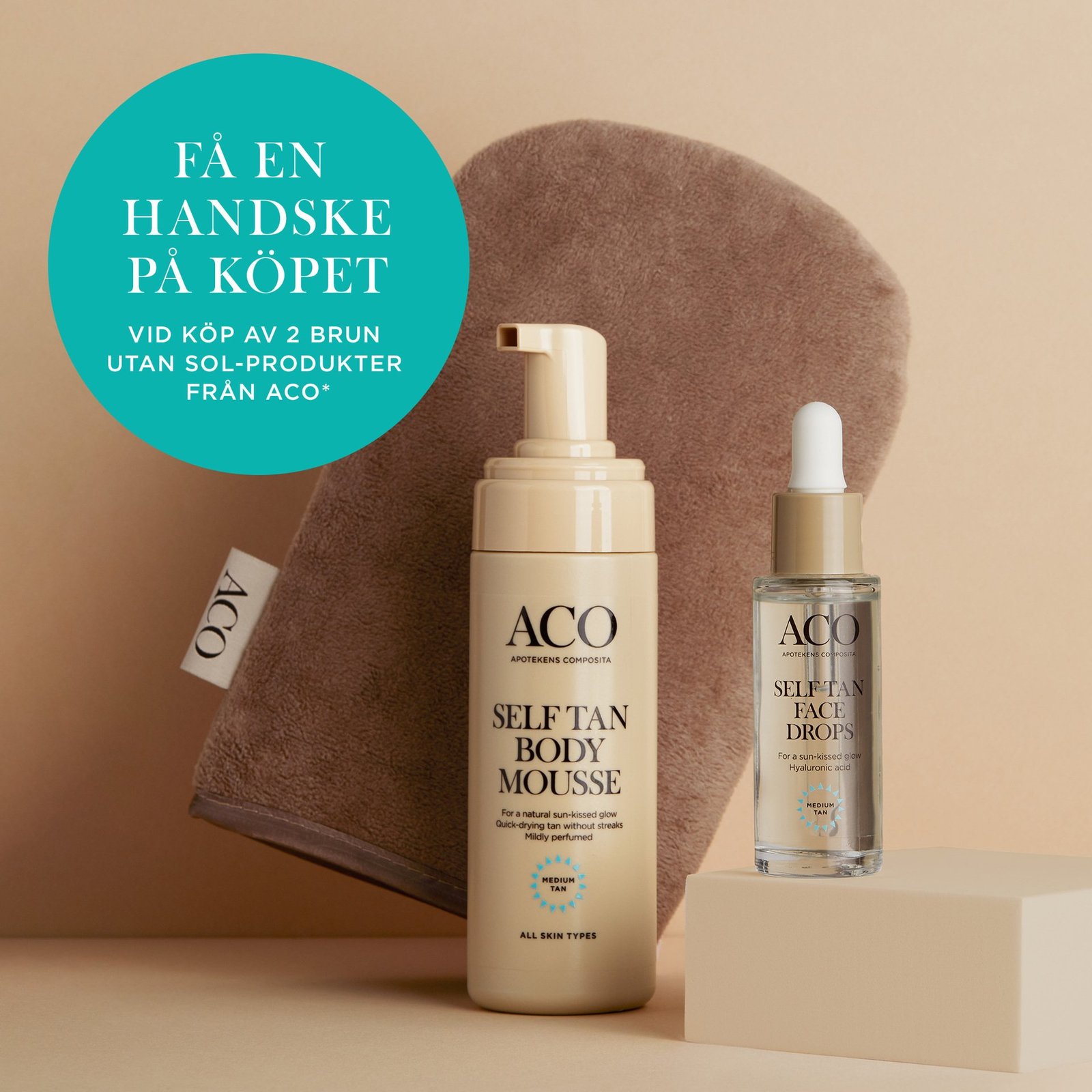 ACO Self Tan Face Drops 30 ml