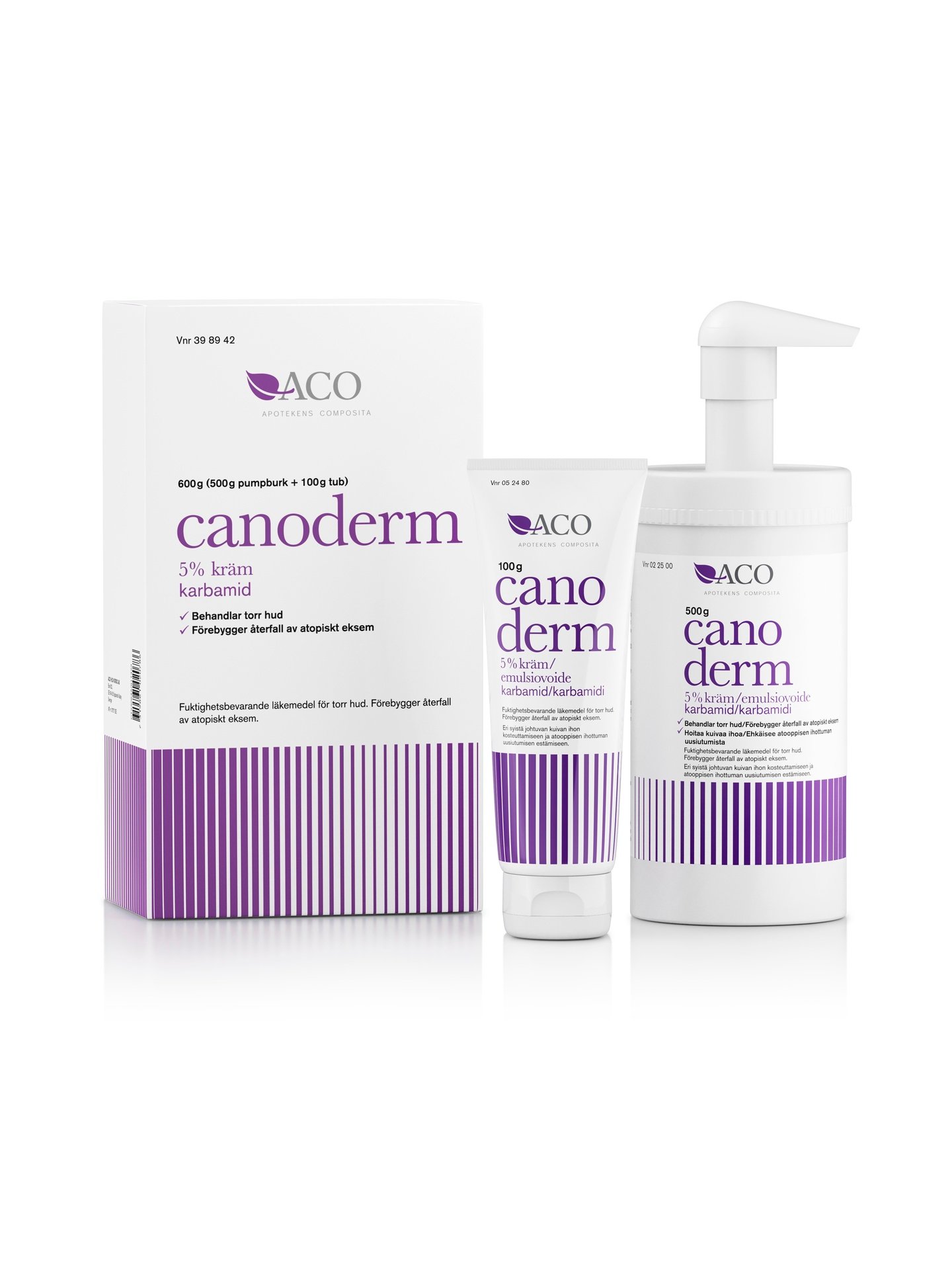 Canoderm Kräm 500 g + 100 g