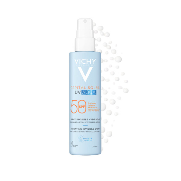 Vichy Capital Soleil Uv-aqua  Hydrating Invisible Spray SPF50 200 ml
