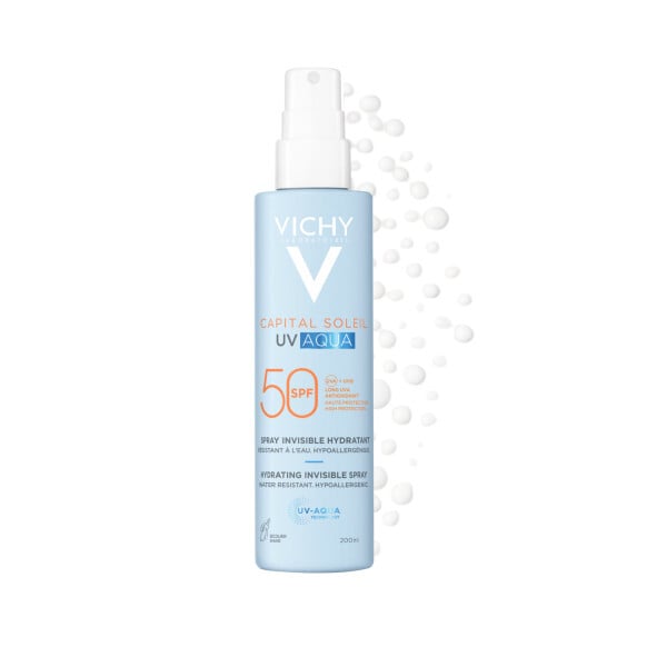 Vichy Capital Soleil Uv-aqua Hydrating Invisible Spray SPF50 200 ml
