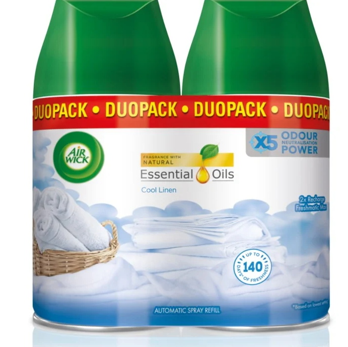 Air Wick Luftfräschare DuoRefill Cool Linen 2  x 250 ml