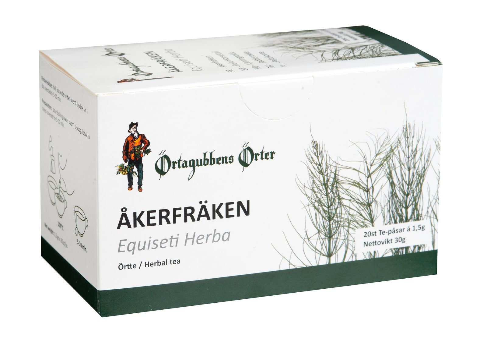 Örtagubbens Örter Åkerfräken 20 Tepåsar