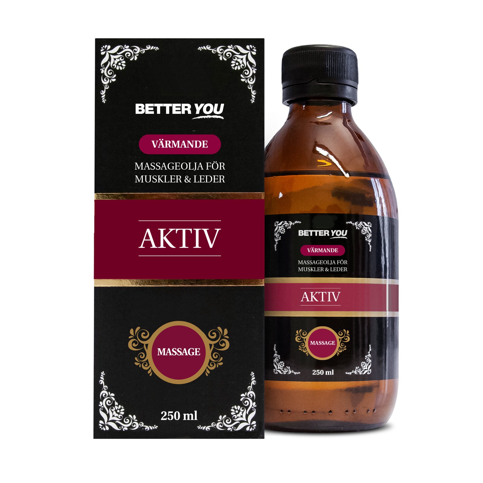 Better You Aktiv EKO Massageolja 250 ml
