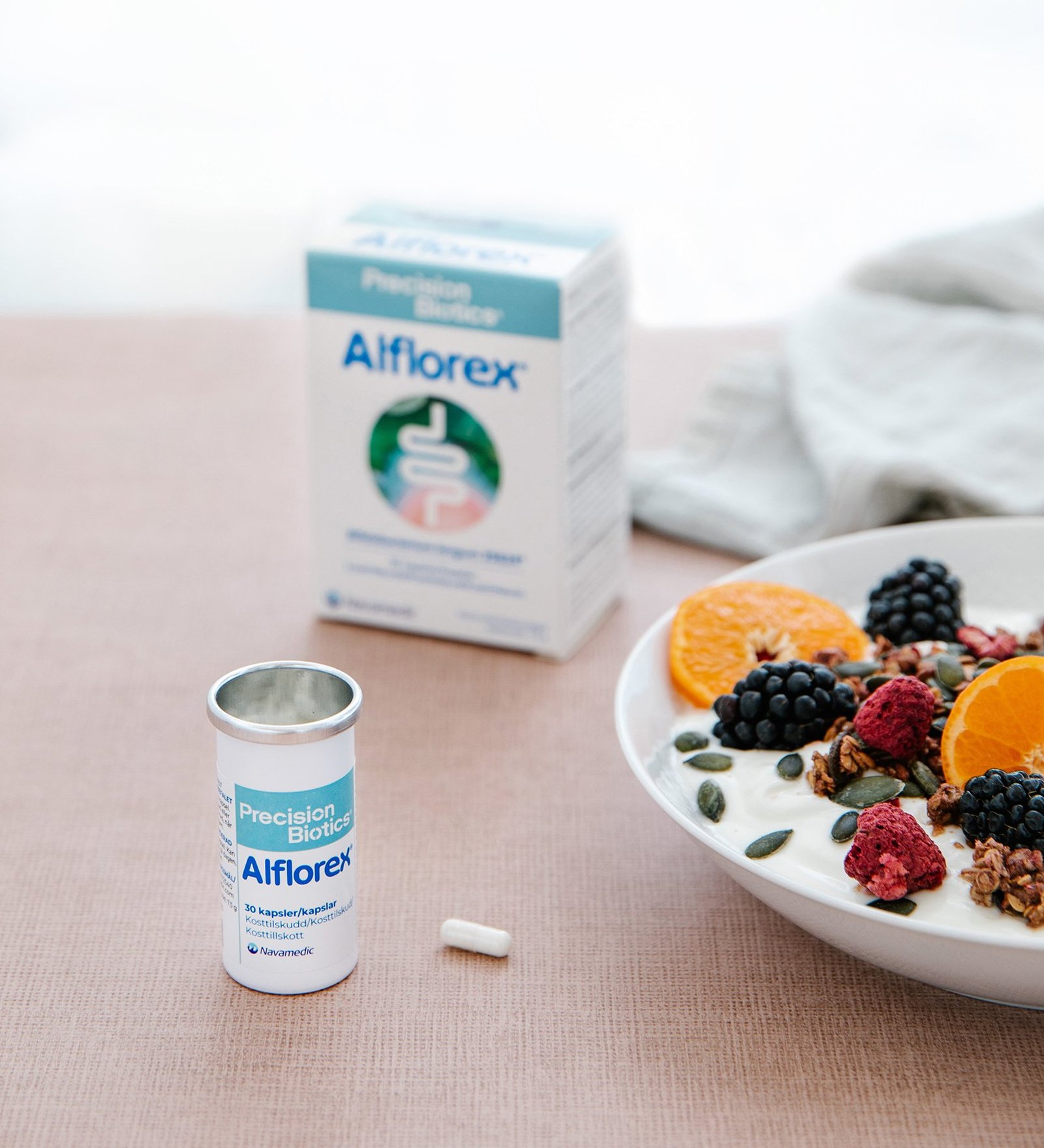 Alflorex Bifidobakterier 30 kapslar