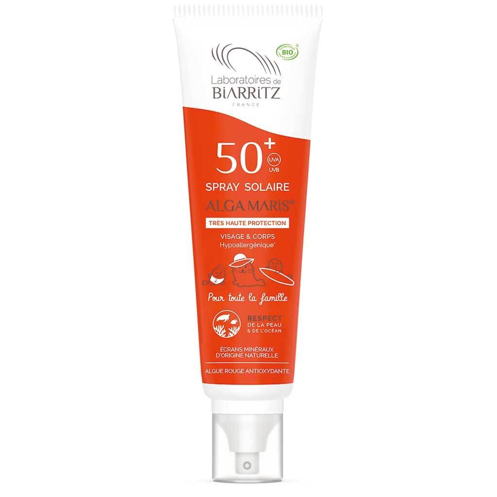 Laboratoires de Biarritz Sunscreen Spray SPF50+ Family Size 150 ml