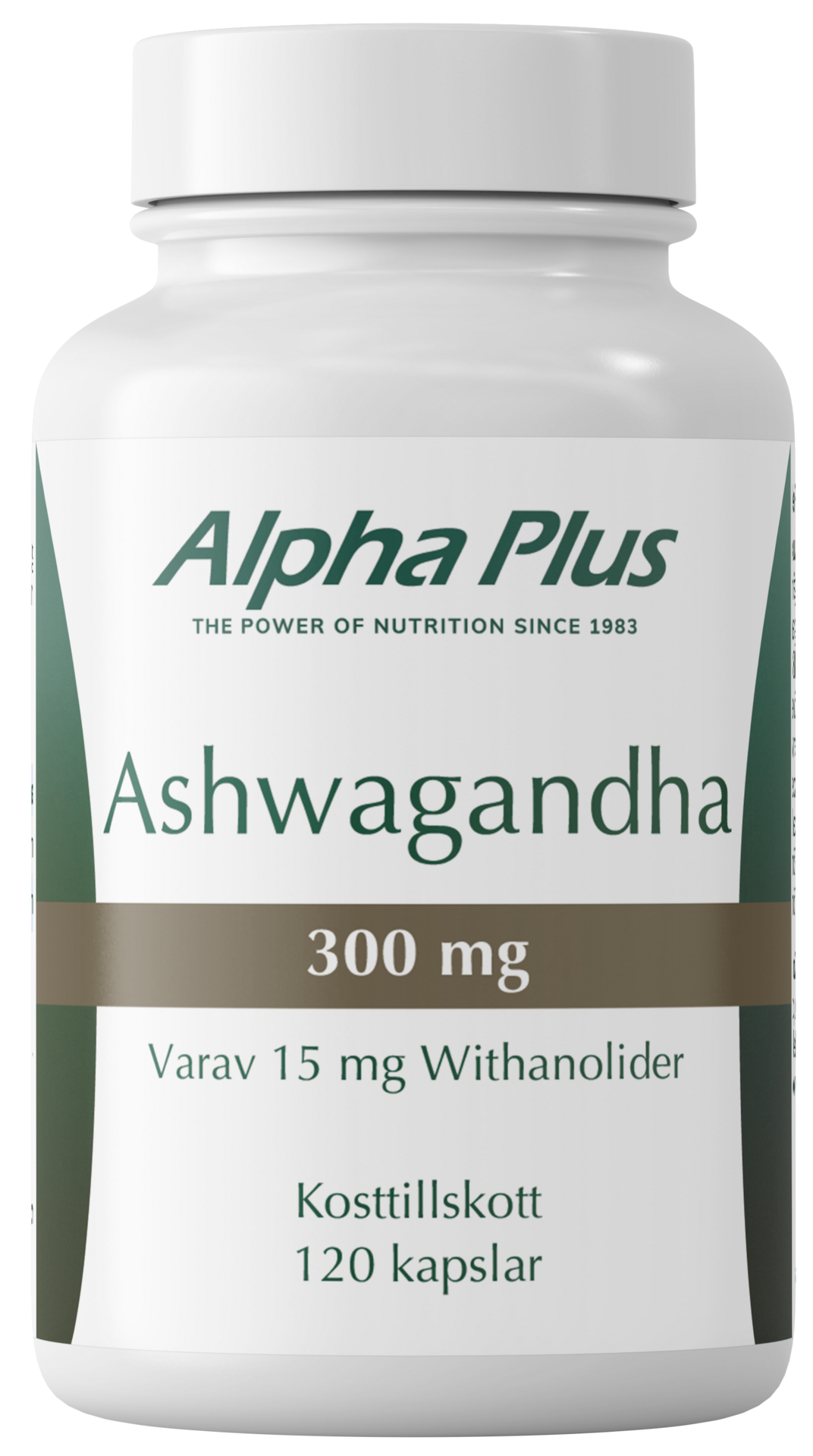 Alpha Plus Ashwagandha 120 kapslar