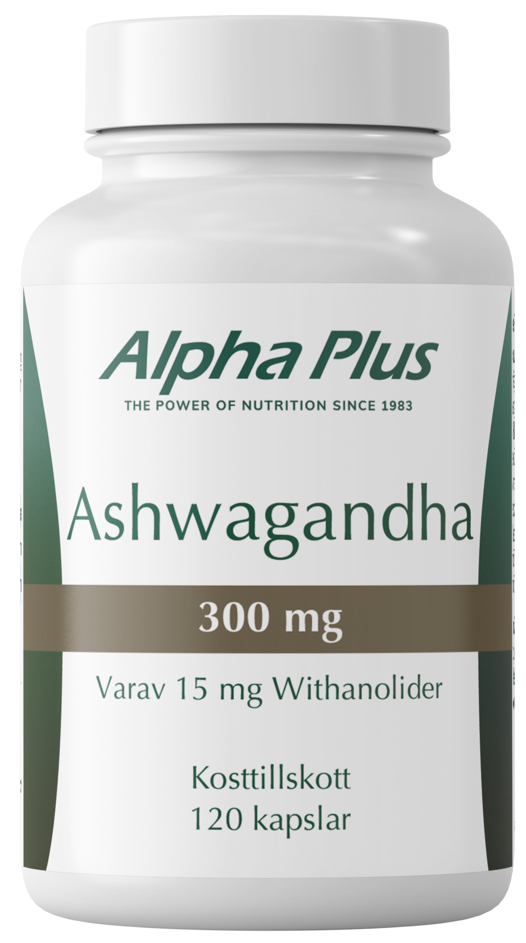 Alpha Plus Ashwagandha 120 kapslar