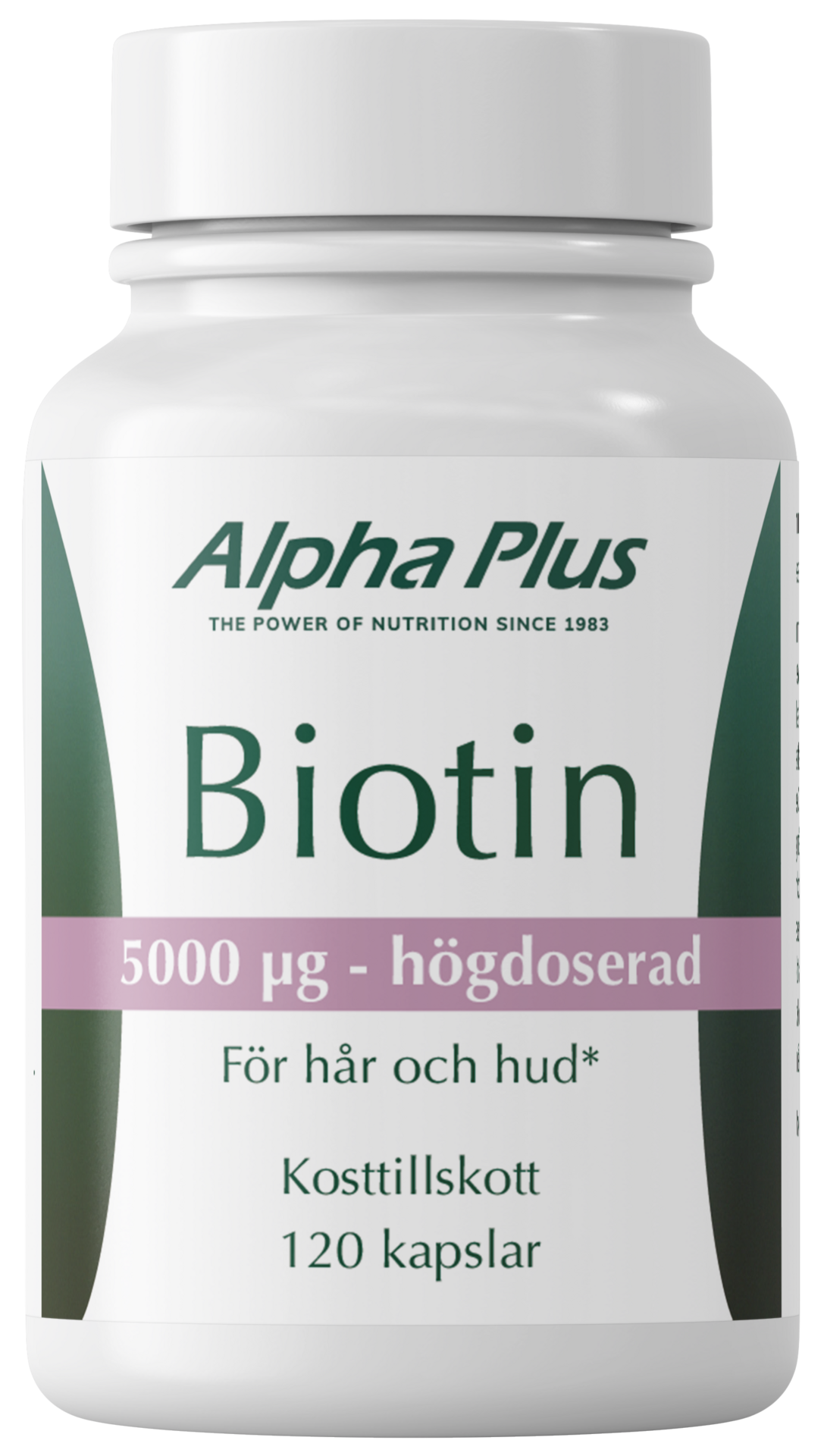 Alpha Plus Biotin 120 kapslar