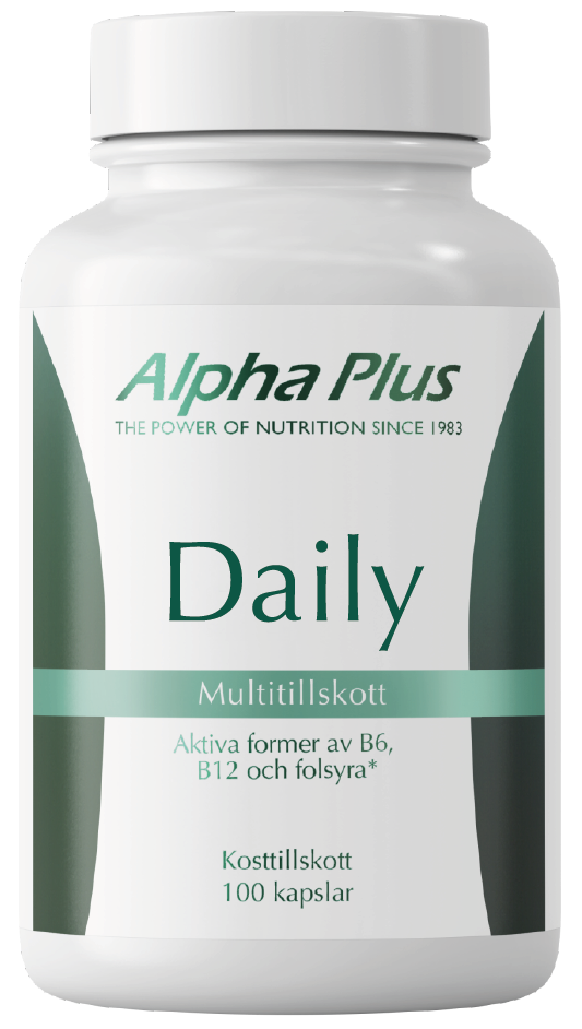 Alpha Plus Daily Multitillskott 100 kapslar