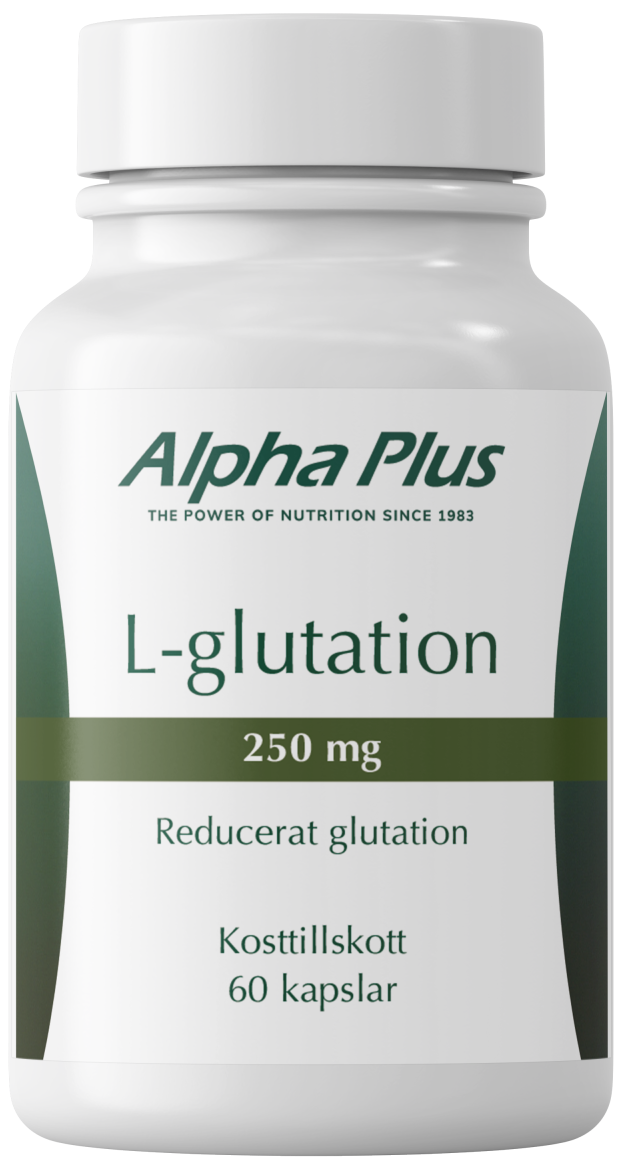 Alpha Plus L-glutation 250 mg 60 kapslar