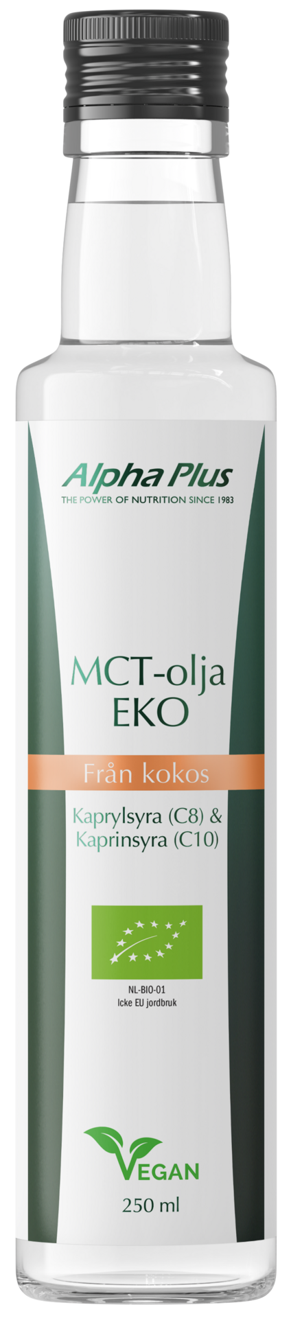 Alpha Plus MCT-olja EKO 250 ml