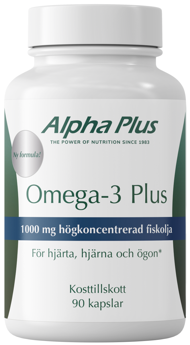 Alpha Plus Omega-3 Plus 90 kapslar