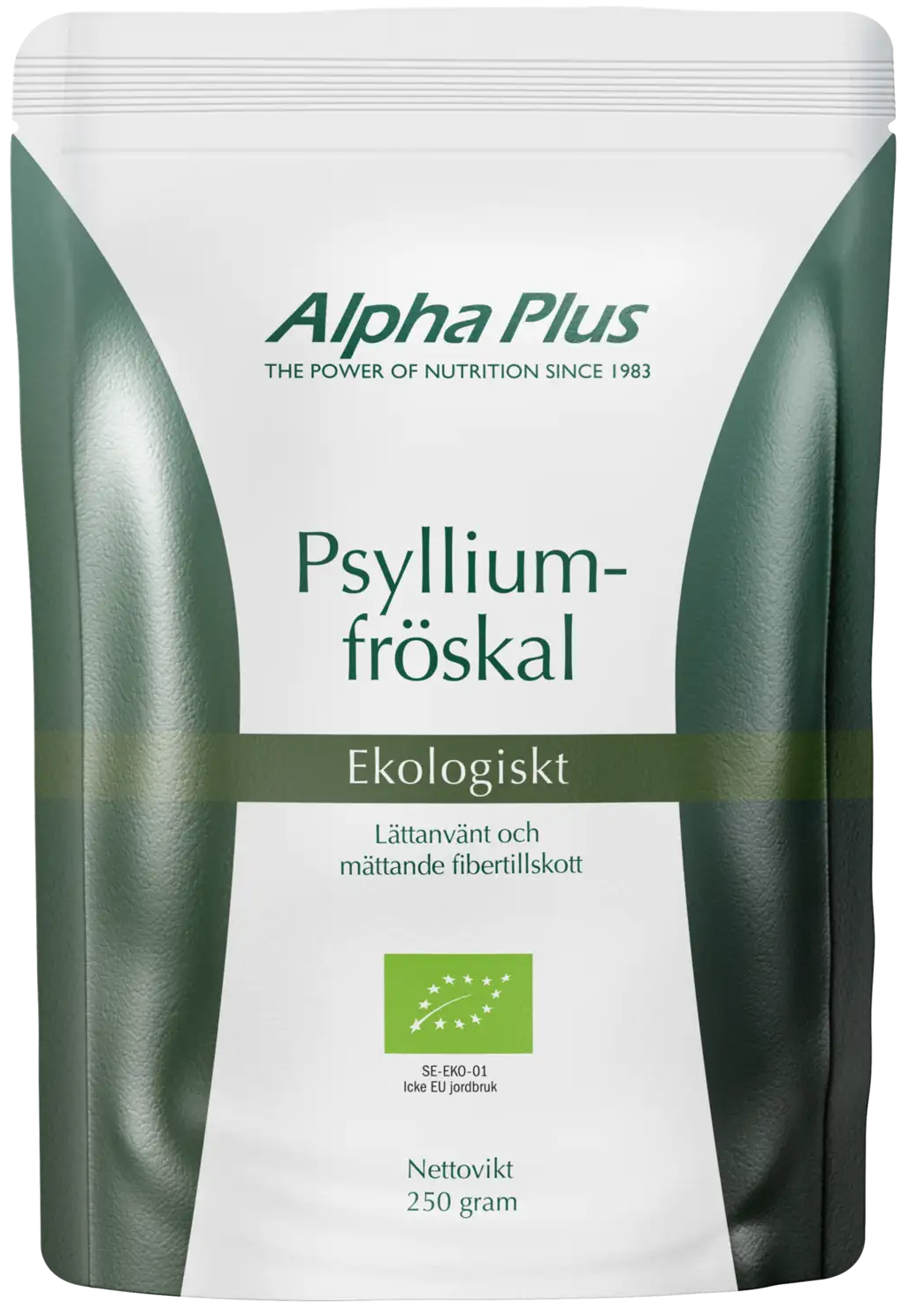 Alpha Plus Psylliumfröskal EKO 250 g