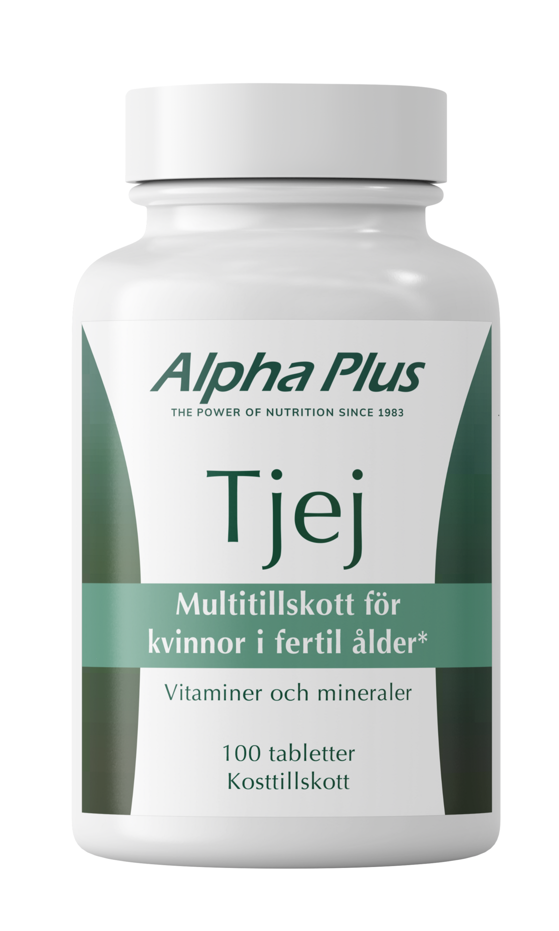 Alpha Plus Tjej 100 tabletter