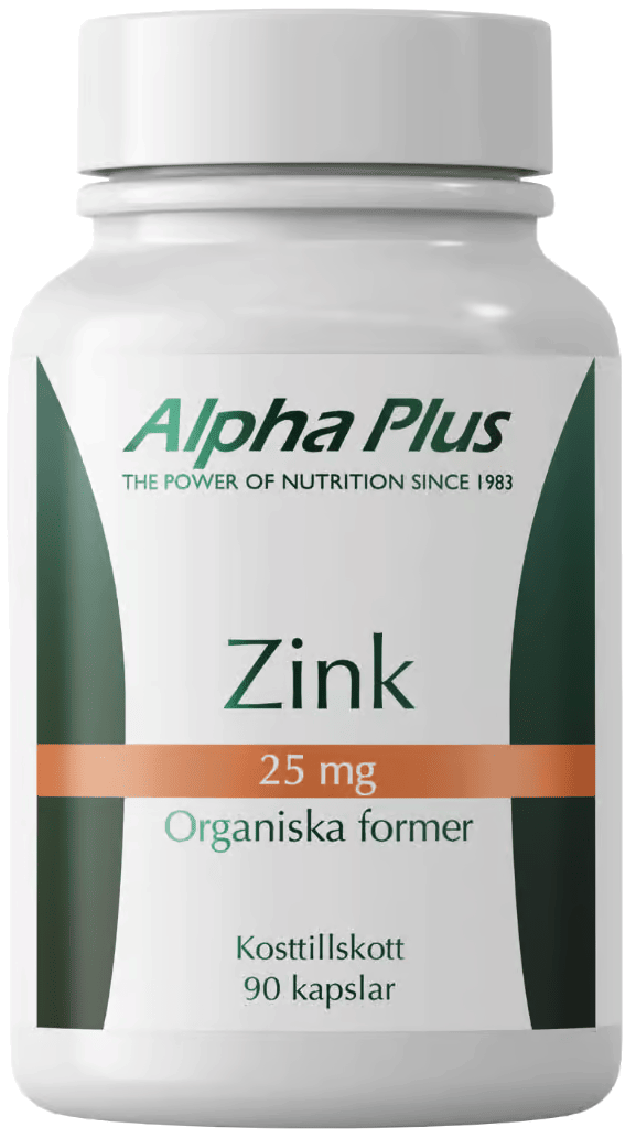 Alpha Plus Zink 25 mg 90kap