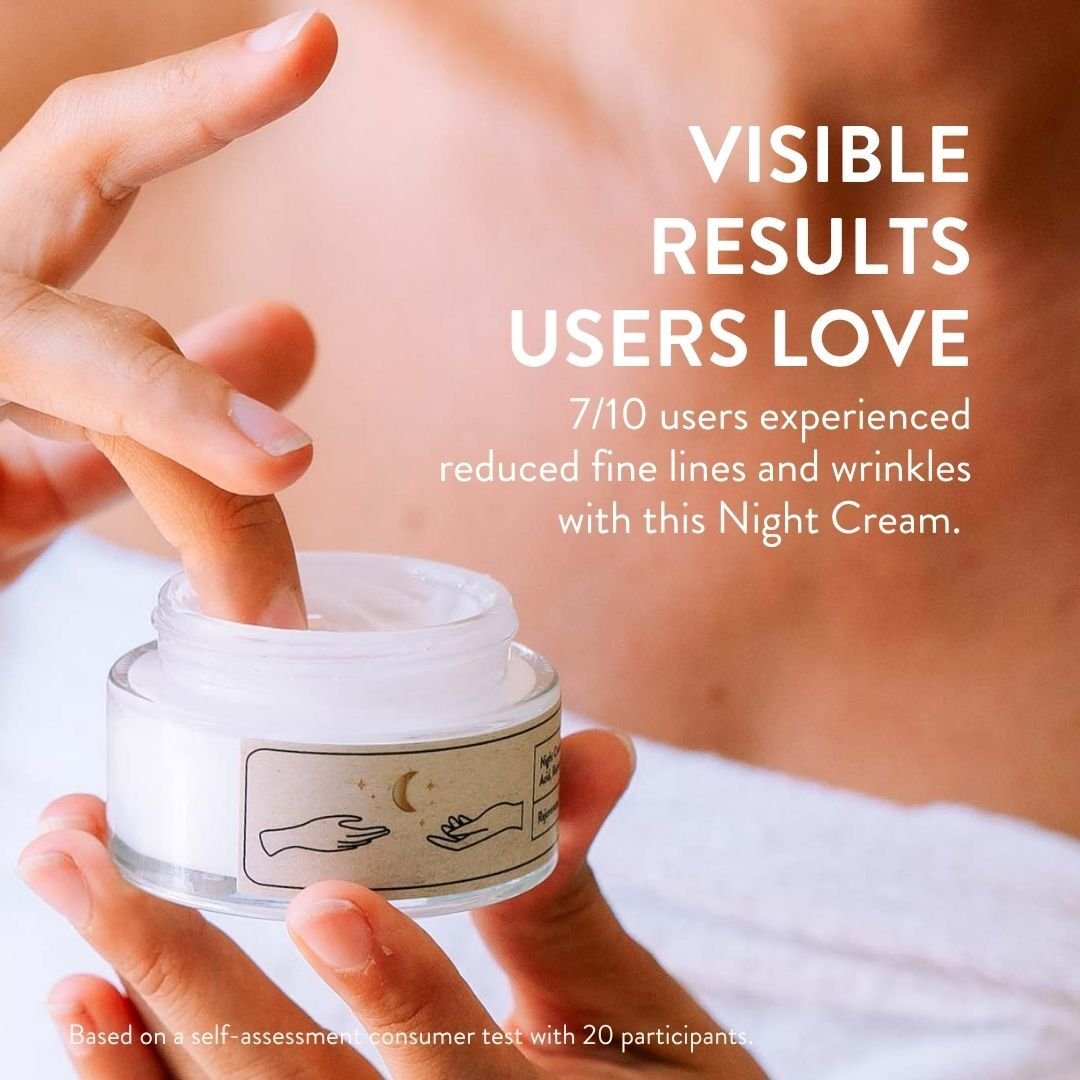 Suntribe Natural Night Cream Hyaluronic Acid, Retinol & Niacinamide 50 ml