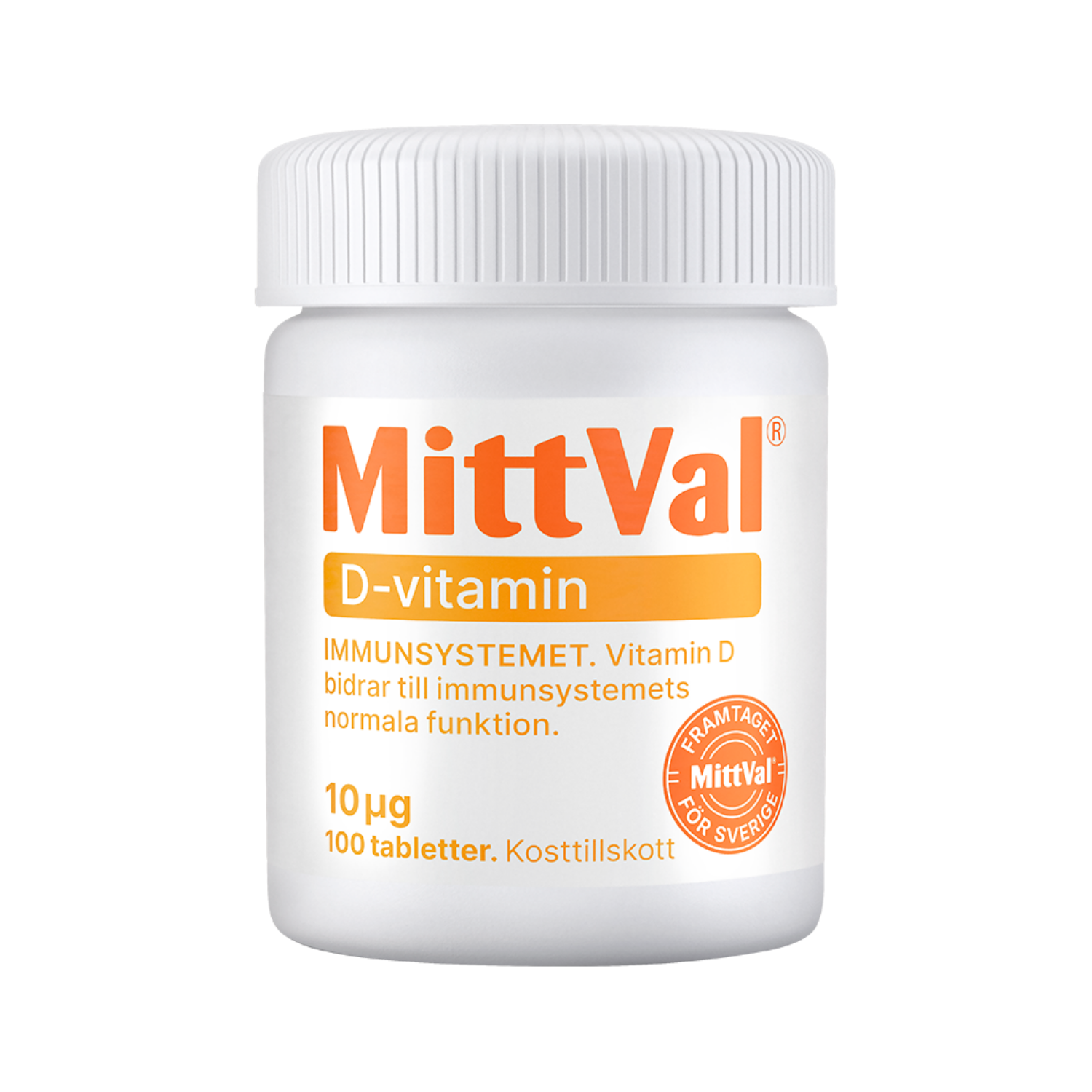 MittVal D-vitamin 100 st