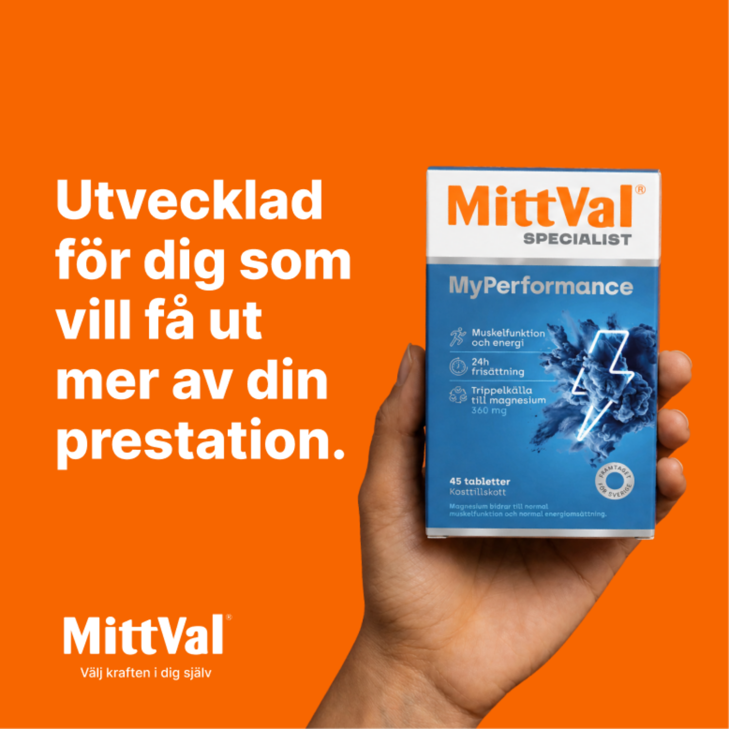 MittVal MyPerformance 45 st
