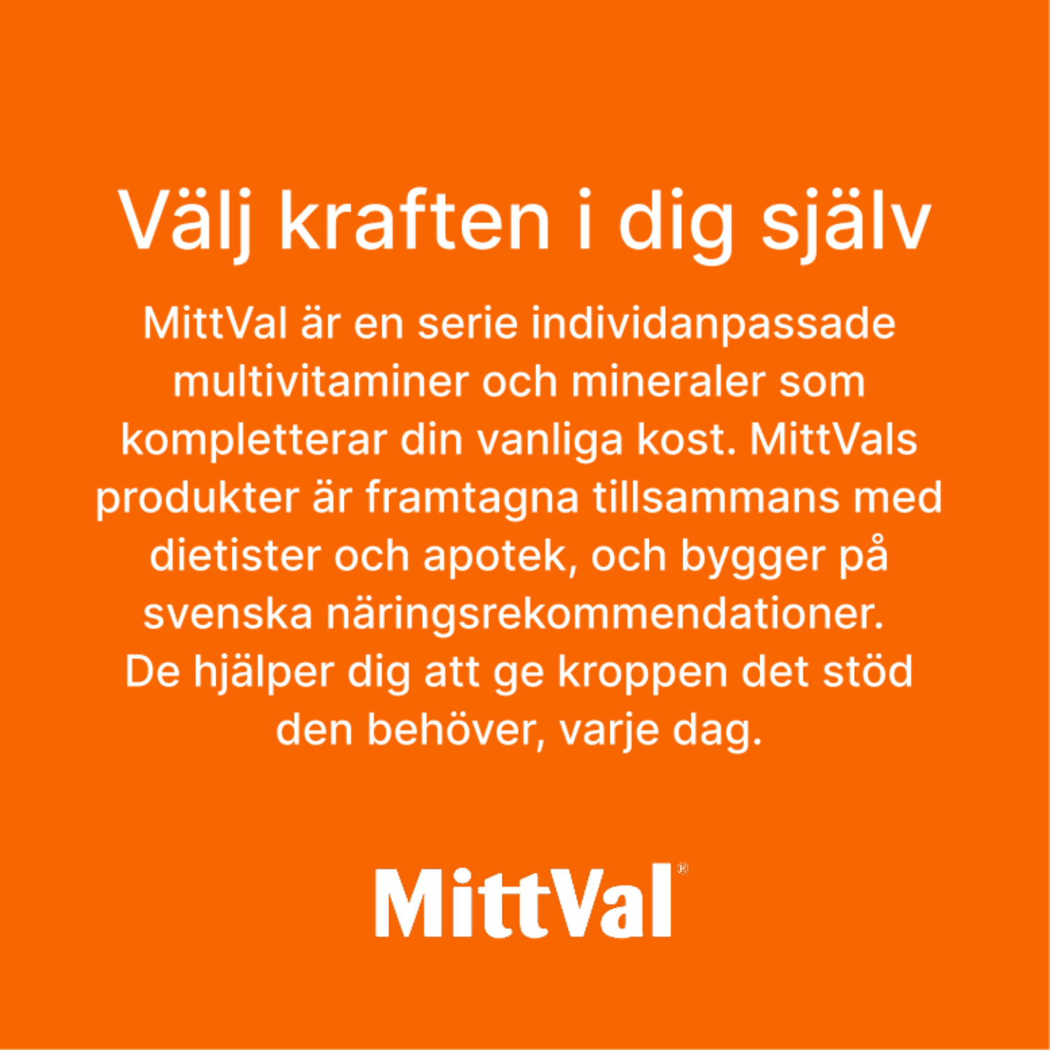 MittVal MyPerformance 45 st