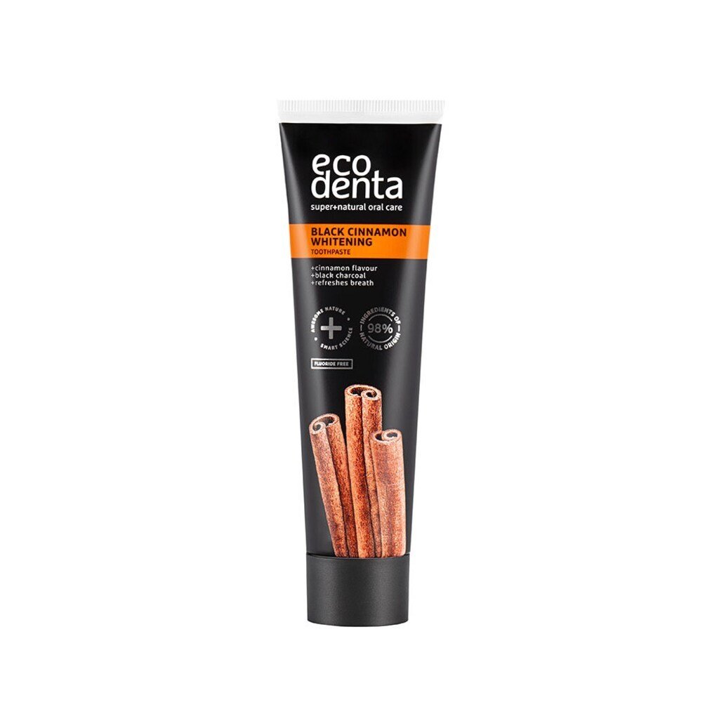 Ecodenta Black Cinnamon Whitening Toothpaste 100 ml