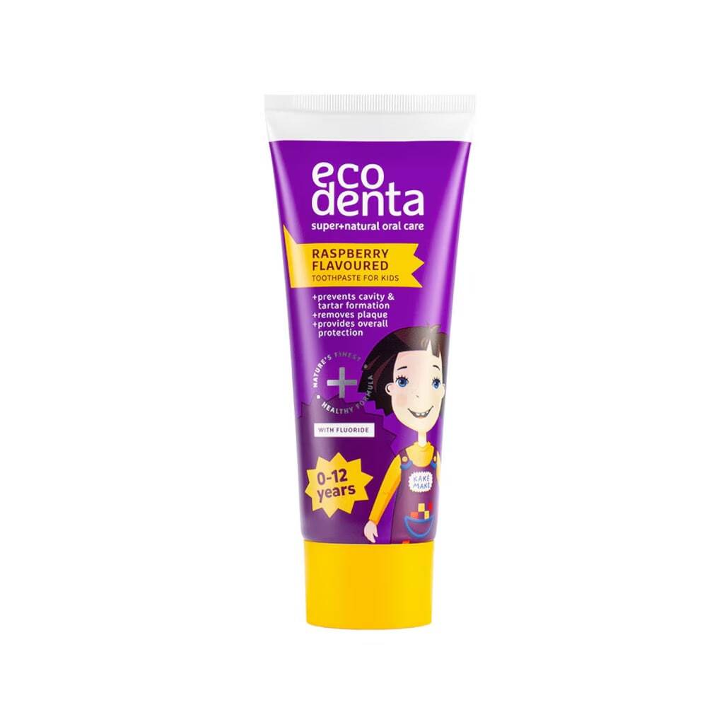 Ecodenta Kakes Makes Raspberry Flavour Kids Toothpaste 75 ml