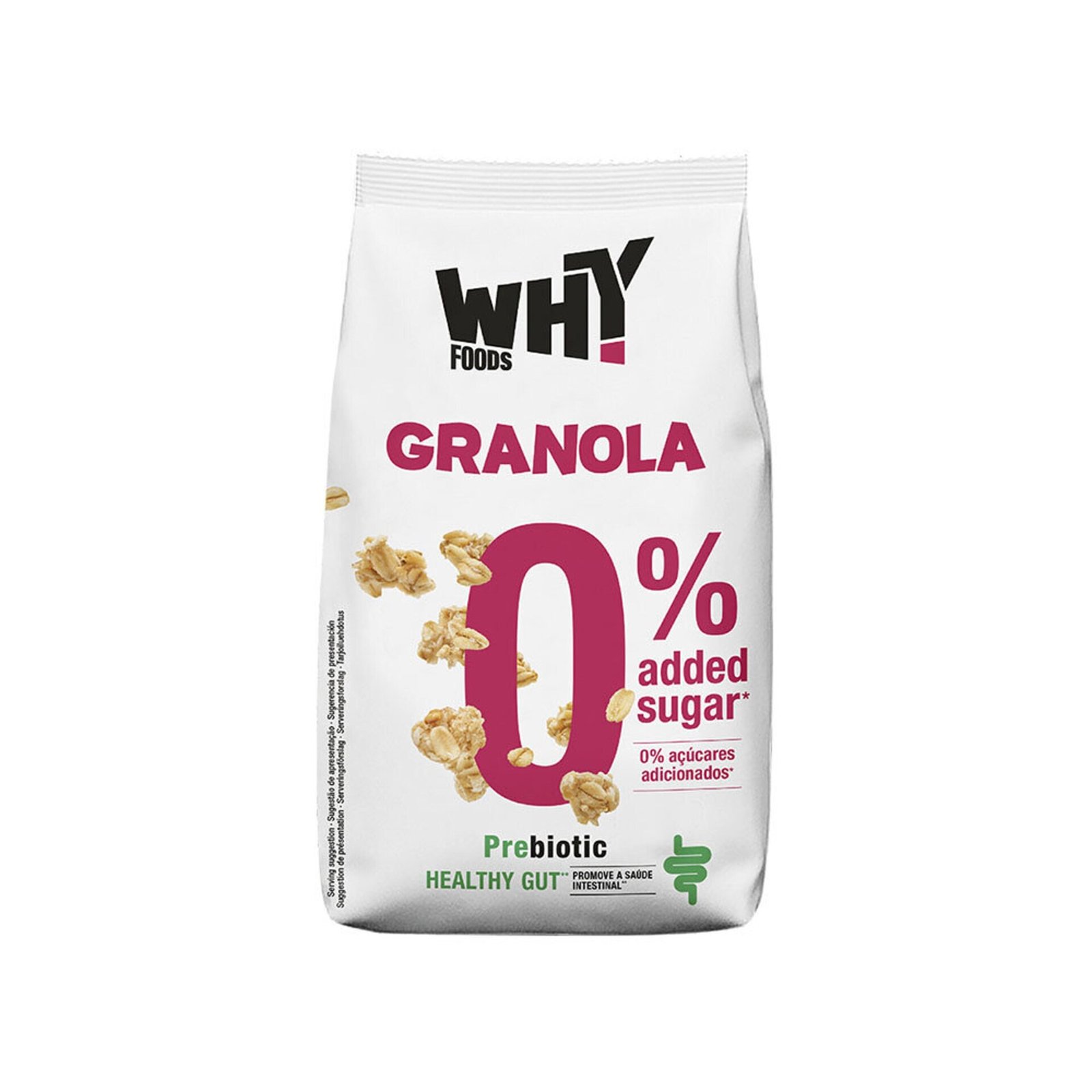 WHY FOODS Granola 0% Sugar 300 g