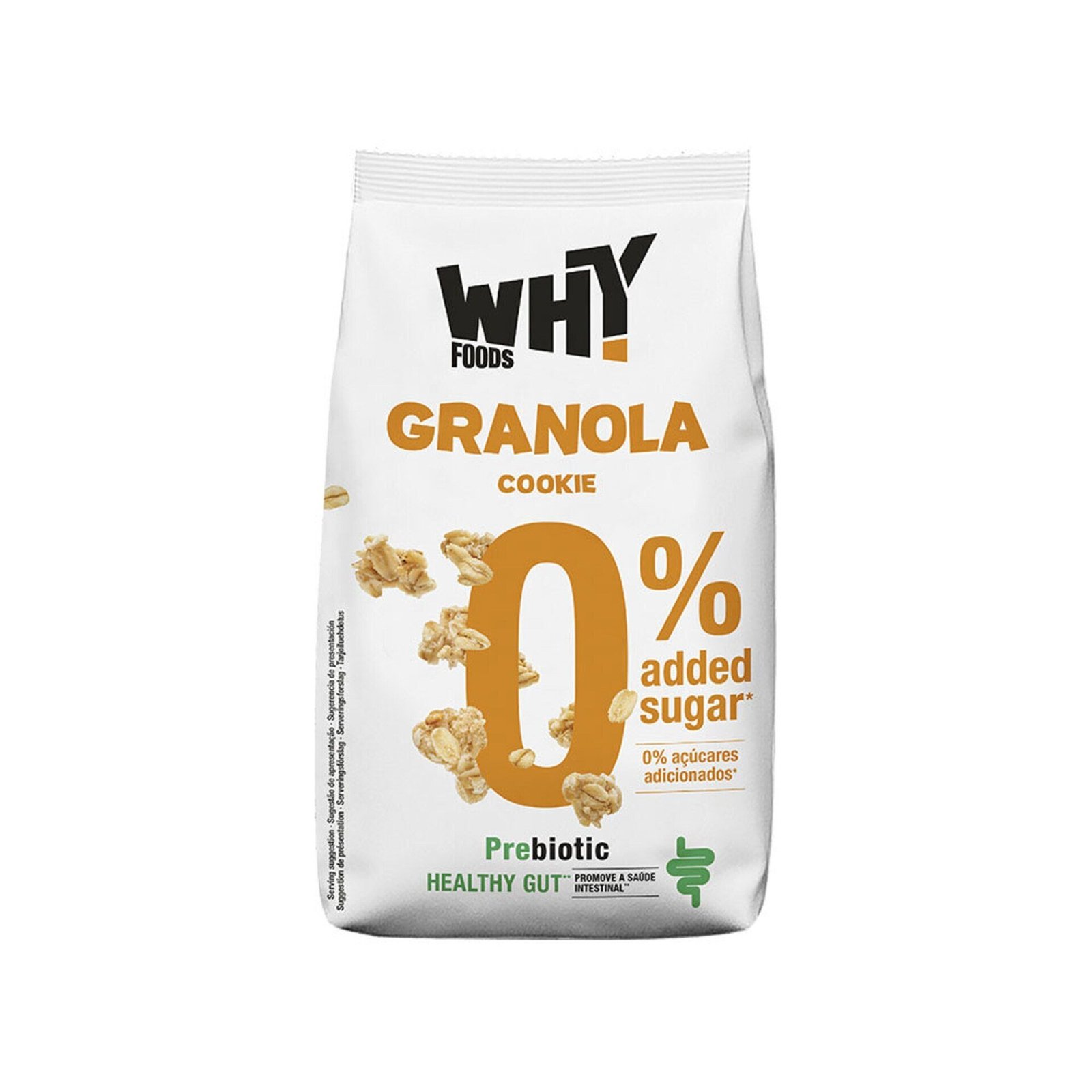 WHY FOODS Granola Cookie 0% Sugar 300 g