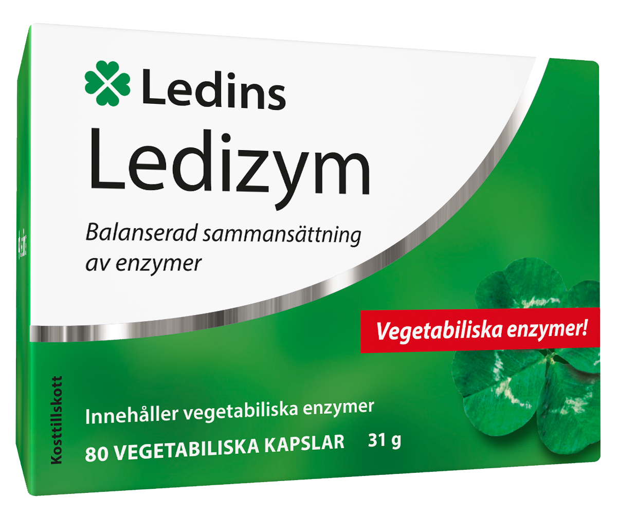 LEDINS Ledizym 80 tabletter