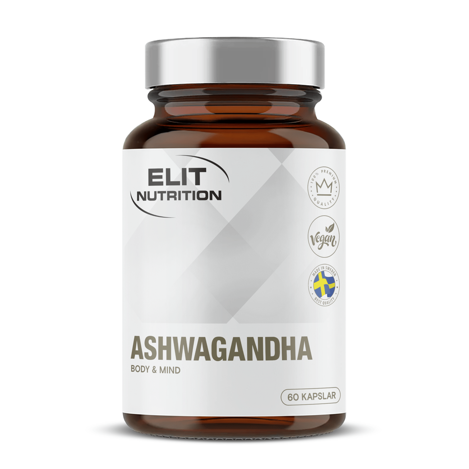 Elit Nutrition Ashwagandha 60 kapslar
