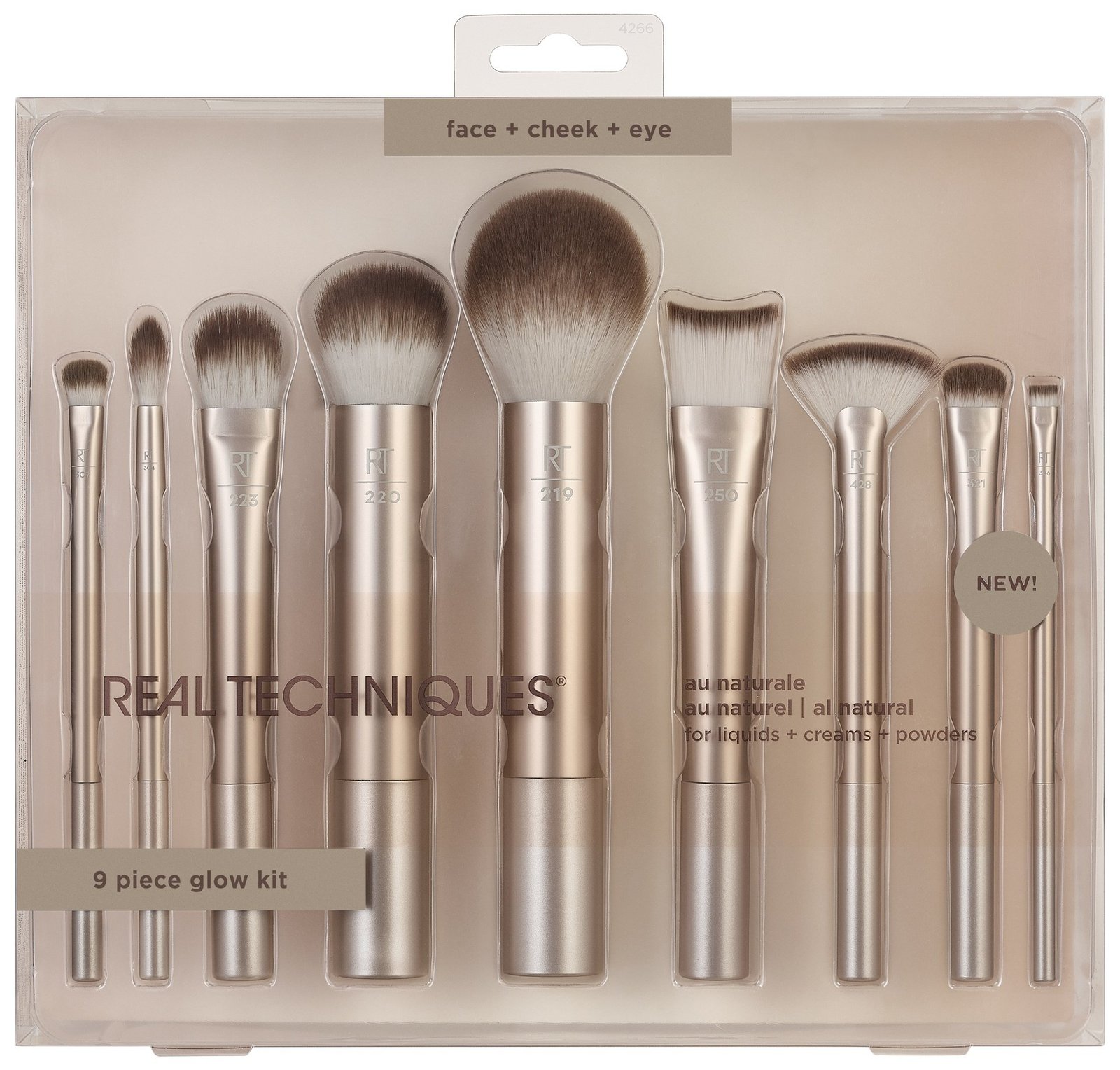 Real Techniques Au Naturale Makeup Brush Set
